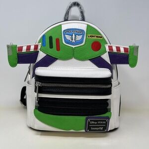 Loungefly Disney Light Up‎ Pixar Buzz Lightyear Mini Backpack Toy Story